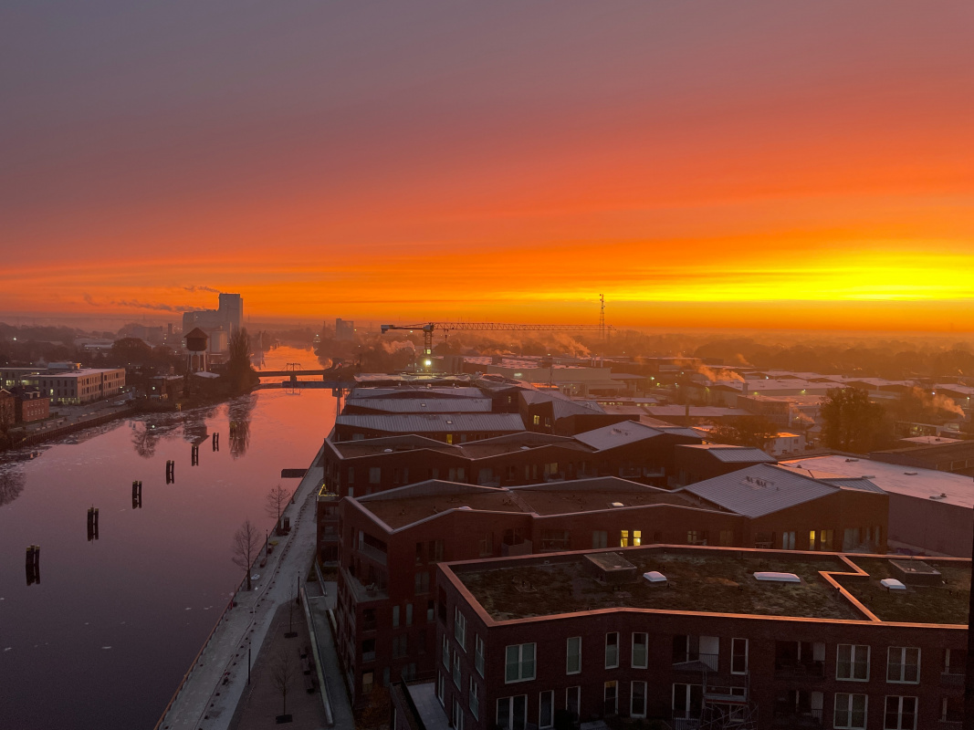 Freytag & v.d. Linde Wohnquartier Havekant Sonnenaufgang Oldenburg