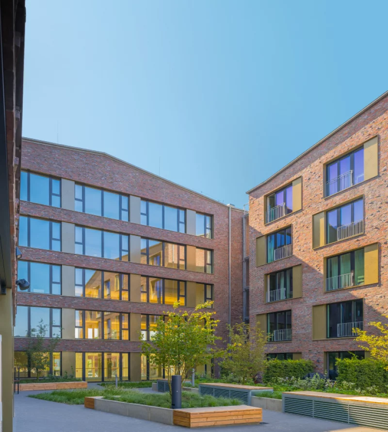 Freytag & v.d. Linde Neubau Wohnanlage U-Hof 3 Innenhof Oldenburg