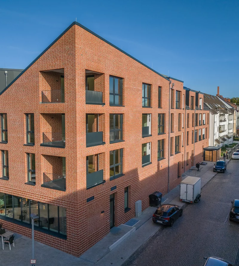Freytag & v.d. Linde Neubau Wohnhaus Geschäftshaus Ecke Bremen Friedhofstraße